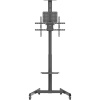 SpeaKa Professional SP-TVC-1300 TV kolieskový vozík podlahový stojan, formát na šírku / na výšku, otočný, sklápajúci, 94,0 cm (37) - 190,5 cm (75), SP-13383160; SP-13383160