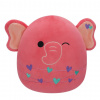 SQUISHMALLOWS Ružový slon - Kyla, 13 cm