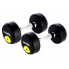 Pevné potiahnuté/gumované činky HMS 1 x 6 kg