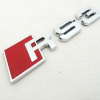 Znak, logo, emblém, nápis Audi RS3, 3D, nalepovacie