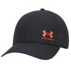 Under Armour ArmourVent Low Adjustable Black/Venom Red one size