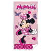 Carbotex Detská osuška Minnie slečna Zamilovaná