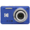Kodak Pixpro FZ55 Friendly Zoom digitálny fotoaparát 16 Megapixel Zoom (optický): 5 x modrá Full HD videozáznam, HDR video, integrovaný akumulátor; FZ55-BL