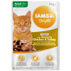 Kapsička IAMS Delights Adult kura a morka mäsom v omáčke 85g