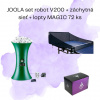 JOOLA set robot V200+záchytná sieť+lopty MAGIC 72 ks