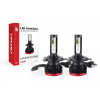 AMIO LED H4 BF 6000K žiarovky hlavného svietenia
