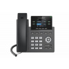 Grandstream GRP2612W SIP telefon, 2.4'' TFT bar. displej, 2 SIP účty, 4 prog. tl., 2x10/100Mb, WiFi