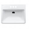 Laufen Pro S Zápustné umývadlo 56 x 44 cm s tromi otvormi, LCC biela H8189634001081