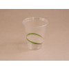 Bio PLA pohár SLIM na studené s logem 150 ml (7 oz) Ø 76 mm 250 ks