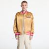 Bomber New Era San Francisco 49Ers NFL Beige Satin Bomber Jacket UNISEX Bronze/ Scarlet M M