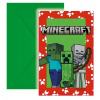 Procos Pozvánky Minecraft 6 ks