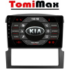 TomiMax Kia Sorento Android 14 autorádio s WIFI, GPS, USB, BT HW výbava: 8 Core 8GB+128GB HIGH