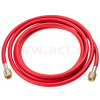 hadice červená HP 3 m R134a, plnička 3/8