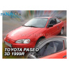 Deflektory - protiprievanové plexi Toyota Paseo 3D 1991 - 1999