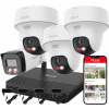Hilook by Hikvision WIFIKIT-BT4-4CH + 2x WIFICAM-T4 - Sada pre WiFi monitoring EasyLink, 1x Tubová kamera 4Mpx + 3x Otočná kamera 4Mpx, Nahrávač NVS - HiLook od Hikvision