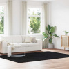 vidaXL Chlpatý koberec s vysokým vlasom čierny 200x290 cm polyester 4102846