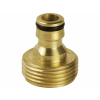 EXTOL PREMIUM 8876031 Rýchlospojka na záhradný ventil mosadzná, adaptér na 3/4'' ventil