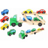 Nákladné auto LandToys LT278 s drevenou odťahovkou