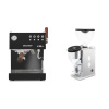 Ascaso Steel DUO PID PLUS, Black&Wood + Rocket Espresso FAUSTINO 3.1, white