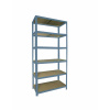 Meets-ecommerce UG Kovový regál 180x80x30, 4-6 políc Farba: Sivá, Počet polic: 6 políc