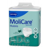 MoliCare Premium Mobile 5 kvapiek M plienkové nohavičky naťahovacie, zelené, obvod 80 - 120 cm, savosť 1017 ml, 1x14 ks