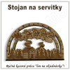 Stojan na servítky - vzor H