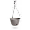 Nohel Garden kvetináč závěsný Ratolla Round W plastový 24x16cm