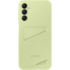 Samsung zadný kryt s kapsou na kartu EF-OA146TG pre A14, limetkový (EF-OA146TGEGWW)