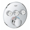 Grohe Grohtherm SmartControl vaňová/sprchová batéria podomietková s termostatom StarLight Chrome 29121000