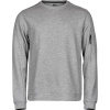 TeeJays Mikina Athletic TJ 5700 COT18570061002-heather gre M Melír šedá