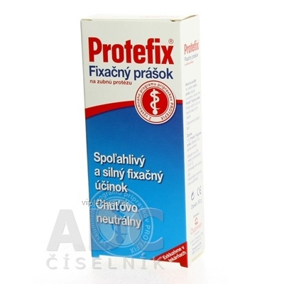 Protefix Fixačný prášok na zubnú protézu 1x50 g