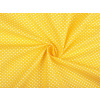 Stoklasa Bavlněná látka puntík METRÁŽ - 10 (345) žlutá