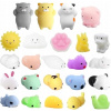MOCHI SQUISHY FIDGET MAČKACIE HRAČKY POP IT STLÁČACIA HRAČKA 24ks