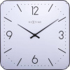 Designové nástěnné hodiny 3174 Nextime Square Dome 35cm