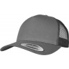 Flexfit | 6506, 5 panelová Retro Trucker šiltovka, sivá Charcoal