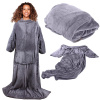 VERK GROUP Deka s rukávmi fleece teplá mikina župan 140x200