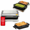 Kontaktný elektrický gril Tefal OptiGrill 4v1 GC774D30 nerez strieborný/sivý 2100 W