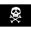 ADRIA BANDIERE PIRÁTSKA VLAJKA Variant: PIRATE FLAG CM.20X30