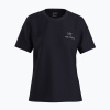 Dámske tričko Arcteryx Kragg Sl Cotton Emblem Crew black