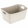 Koziol Úložný box Boxxx L Organic béžová 15 l 31 x 48 x 23,7 cm