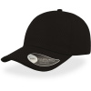 Atlantis Headwear Kšiltovka Gear, 5 panelová, baseballová COT33016500299-black Černá UNI