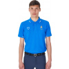 Tričko Polo X Fise Equestro, s krátkým rukávem, s knoflíky, pánské, azzuroo savoia Velikost: S