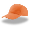 Atlantis Headwear Kšiltovka Start Five, 5 panelová, baseballová COT33003823599-orange Oranžová UNI
