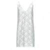 Desigual Krátke šaty VEST_LACE Biela