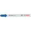 Bosch Accessories 2608655109 Čepeľ do priamočiarej píly PRO Metal hrubý T121BFC, 92 mm, 3-dielny. 3 ks; 2608655109