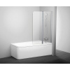 RAVAK 10CVS2 Vaňová zástena pravá bright alu+Transparent, 7QRA0C03Z1