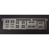 Supermicro 1U I/O Shield for X11SSZ / X12SCZ with EMI Gasket in CSE-512/813