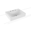 Kaldewei Silenio umývadlo 60x46 cm obdĺžnik pultové umývadlo biela 904106273001