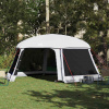 VidaXL Stan pri bazéne s odnímateľnými stenami zo sieťoviny 618x532 cm 4100630