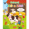 Nalepuj zas a zas na farme snímatelné samolepky